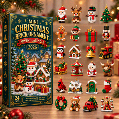 Kerst Adventskalender – 24 Mini Kerstfiguren om Zelf te Bouwen