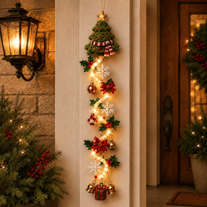 Verlichte Kersthanger – Sfeervolle Kerstdecoratie