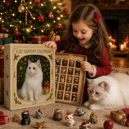 Kerst Aftelkalender Kat – 24 Dagen Vol Kerstplezier