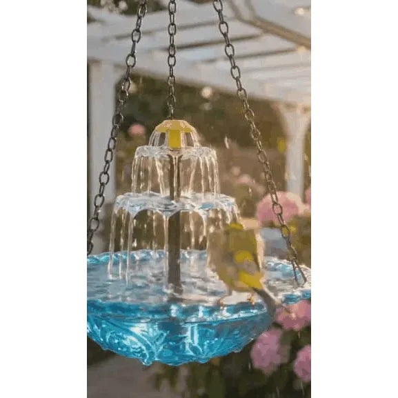 Solar Vogelbad met Fontein – Meer Sfeer, Meer Leven