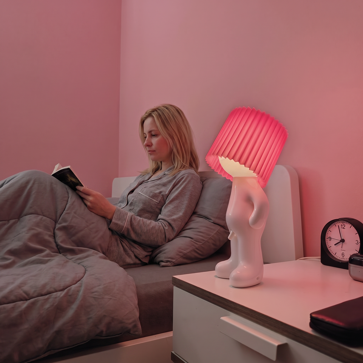 LED Tafellamp – Unieke Nachtlamp voor Slaapkamer, Nachtkastje en Kinderkamer