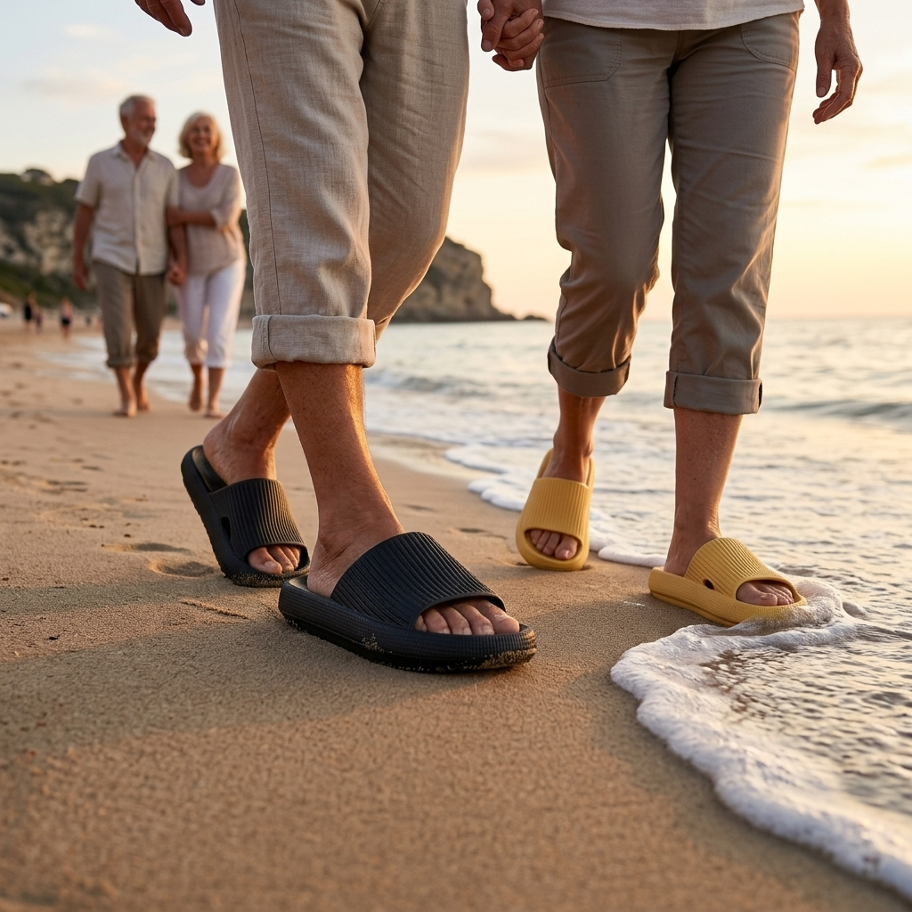 Ergonomische Antislip Comfortslippers – Zacht & Comfortabel voor Dames en Heren