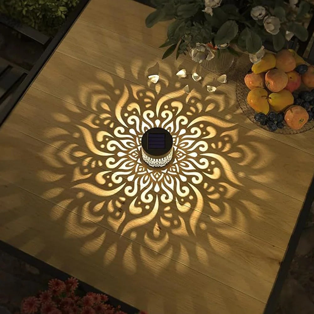 Solar Mandala Tuinverlichting – Sfeervolle Verlichting voor Tuin & Balkon