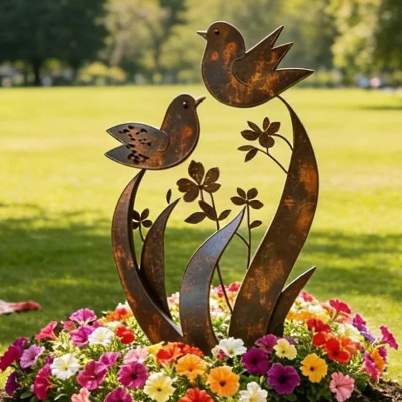 Rustiek Vogelornament – Voor Meer Rust in de Tuin