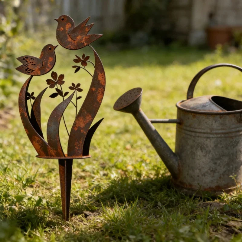 Rustiek Vogelornament – Voor Meer Rust in de Tuin
