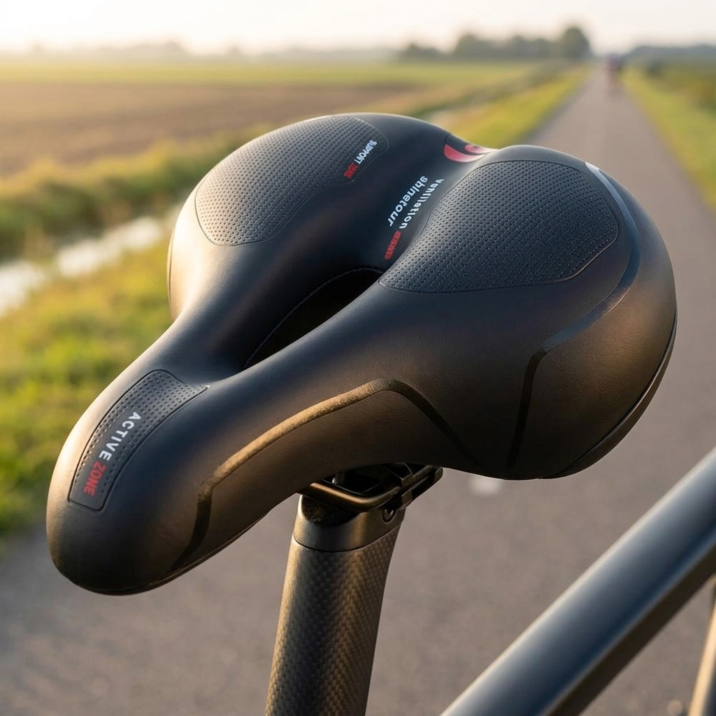 Gel Fietszadel – Ergonomisch Comfort & Drukverlichting