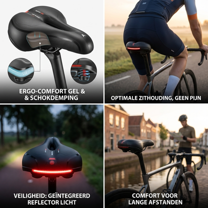 Gel Fietszadel – Ergonomisch Comfort & Drukverlichting
