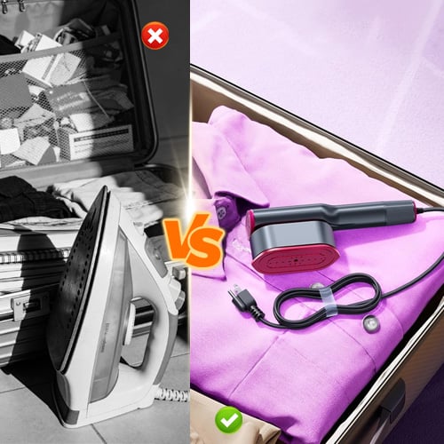 SteamGo™ Kledingstomer – Snel Kreukvrije Kleding Zonder Strijkplank