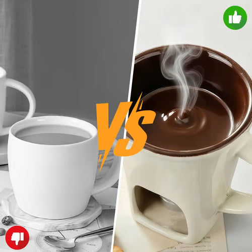 Keramische Fonduebeker – Geniet van Warme, Gesmolten Chocolade